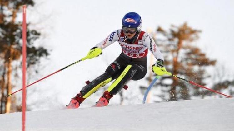 Mikaela Shiffrin wint slalom in Finse Levi