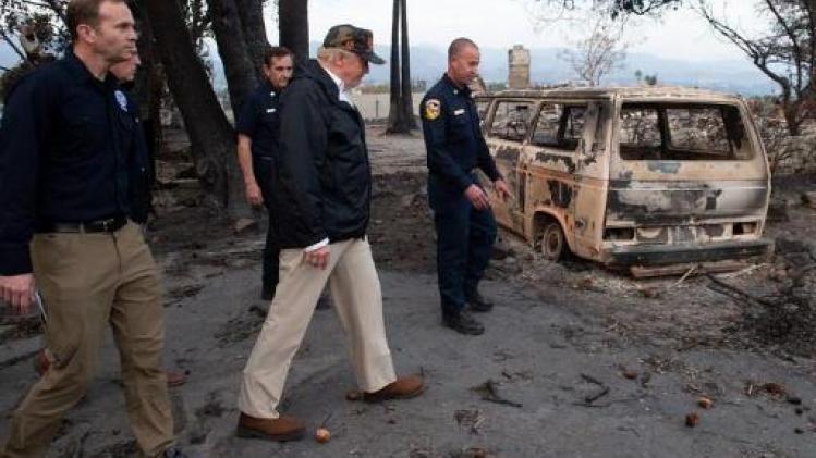 Bosbranden Californië - Dodental "Camp Fire" op 76