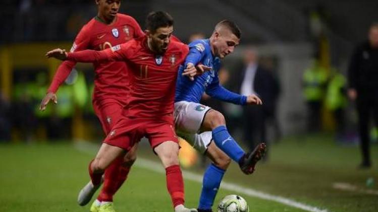 UEFA Nations League - Portugal plaatst zich voor halve finales na gelijkspel tegen Italië