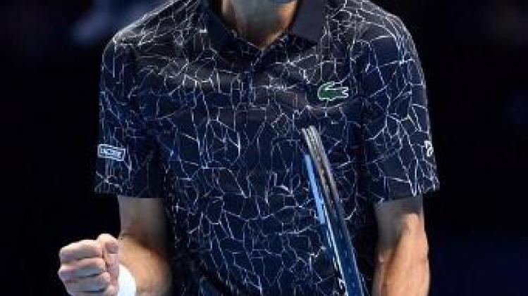 ATP Finals - Djokovic plaatst zich ten koste van Anderson voor finale