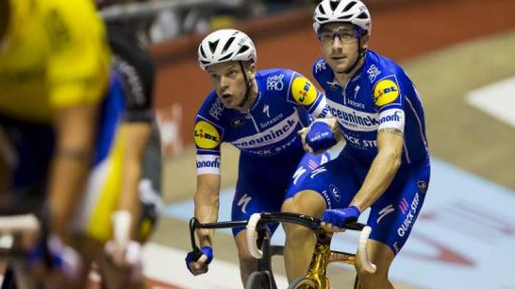Iljo Keisse en Elia Viviani klaren de klus in slotsprint ten koste van De Ketele/Ghys