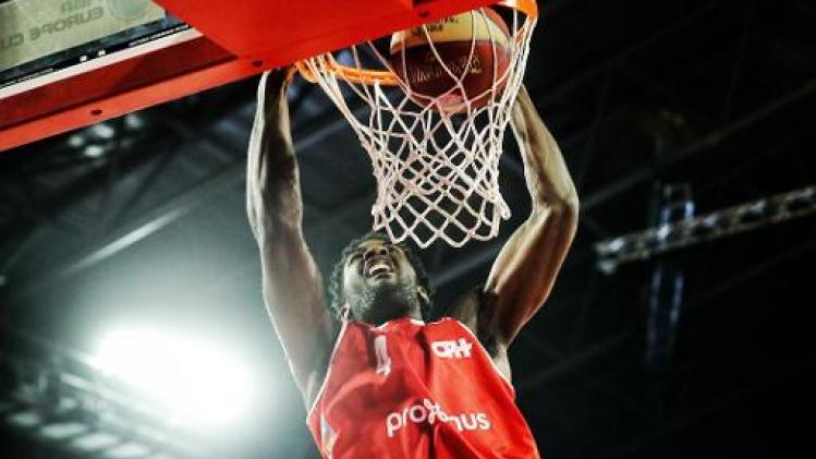 FIBA Europe Cup - Charleroi verliest nipt van Groningen en is uitgeschakeld