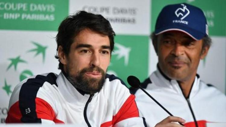 Yannick Noah kiest voor Chardy en Tsonga in enkelpartijen Davis Cup-finale