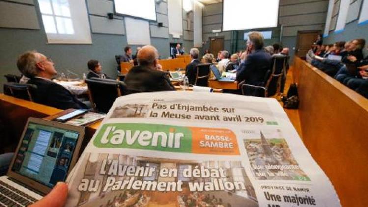 Vakbonden krantenuitgever Editions de l'Avenir dienen stakingsaanzegging in