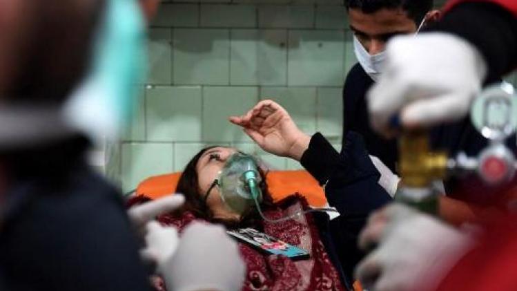 Honderdtal gevallen van verstikking na gifgasaanval in Aleppo
