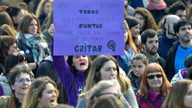 Duizenden Spanjaarden betogen tegen geweld jegens vrouwen