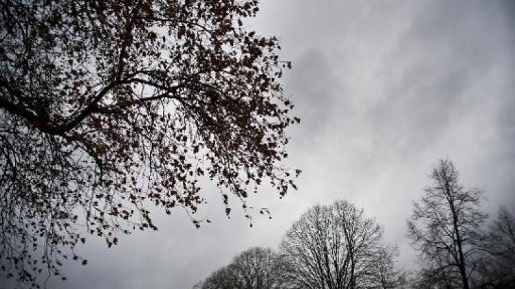 Zwaarbewolkte maar droge namiddag