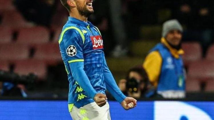 Champions League - Dries Mertens scoort twee keer en brengt Napoli dicht bij kwalificatie in groep des doods
