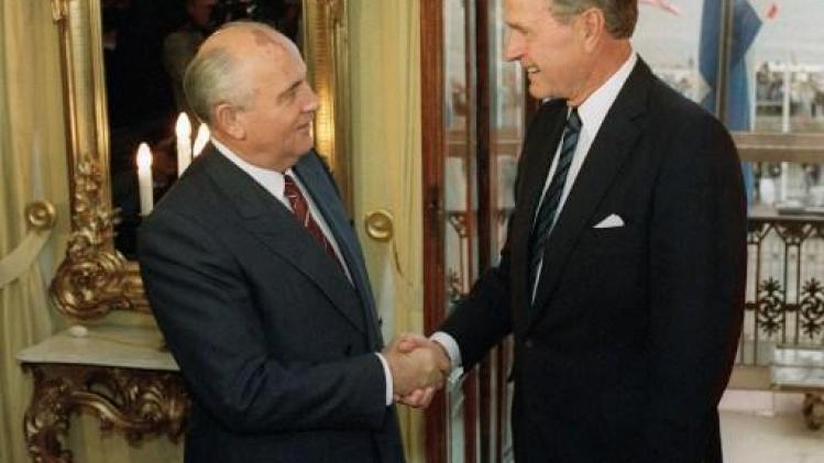 Gorbatsjov eert "echt partnerschap" aan einde Koude Oorlog