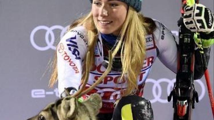 WB alpijnse ski (v) - Mikaela Shiffrin wint haar eerste super-G