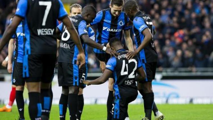 Club Brugge opent achttiende speeldag op veld van Waasland-Beveren