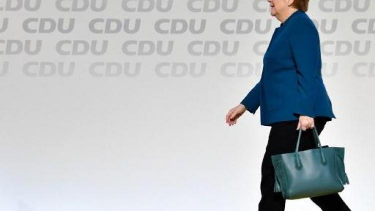 Opvolger Merkel als partijleider niet noodzakelijk nieuwe bondskanselier