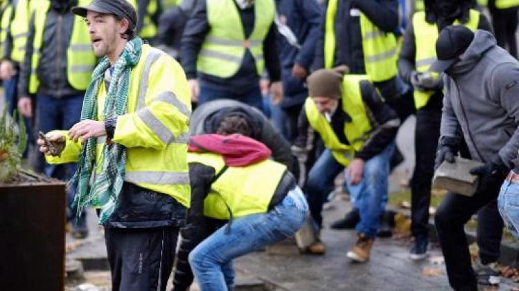 Eerste 'gele hesjes' opgepakt in Brussel
