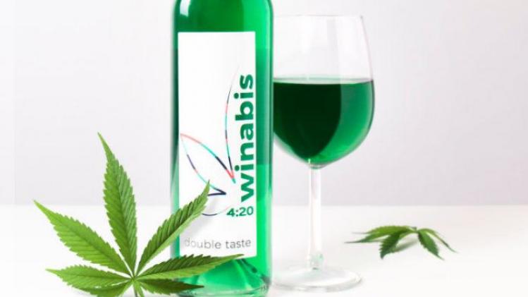 Wijn van cannabis