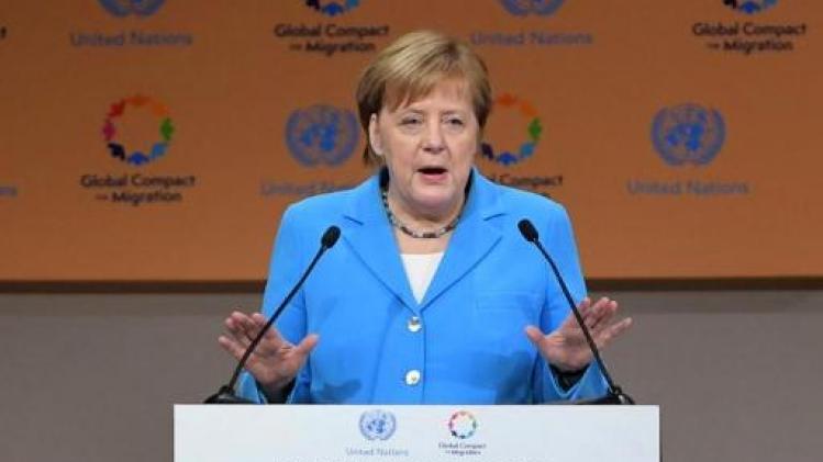 Merkel looft pact als "mijlpaal" in aanpakken van migratievraagstuk