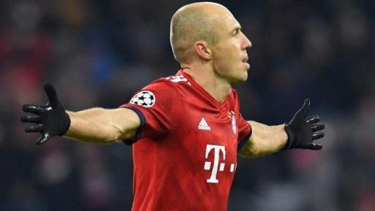 Bayern mist Robben voor duel met Ajax