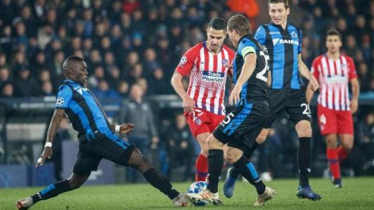 Champions League - Club Brugge beëindigt CL-campagne met brilscore tegen Atlético