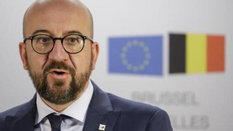 Premier Michel waarschuwt voor "politiek debat" over Schengenzone