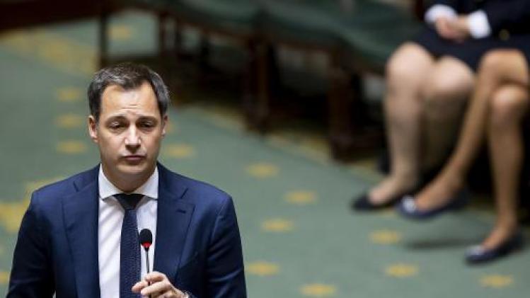 De Croo legt bal opnieuw in het kamp van N-VA