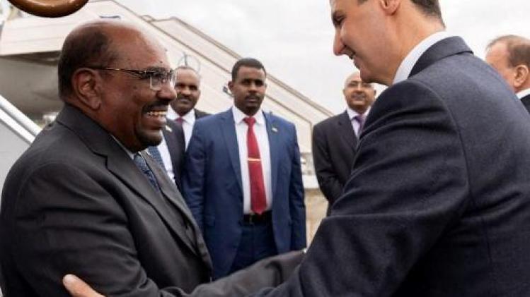 Soedanese president bezoekt Syrië