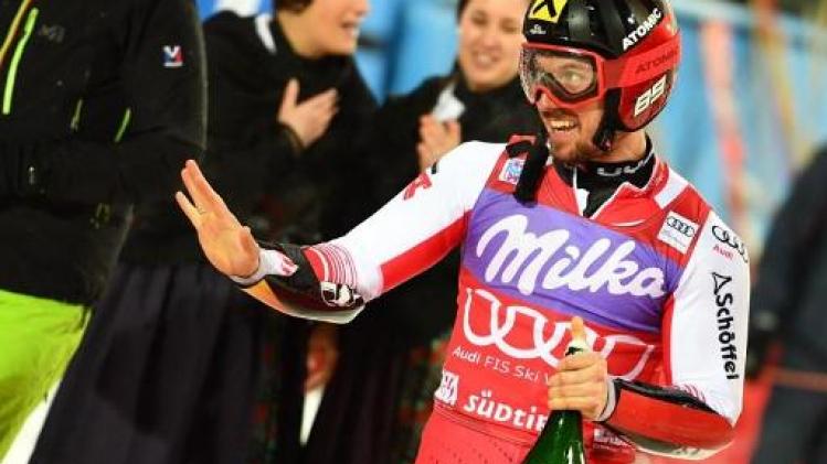 WB alpijnse ski (m) - Marcel Hirscher wint parallelle reuzenslalom voor 62e wereldbekerzege