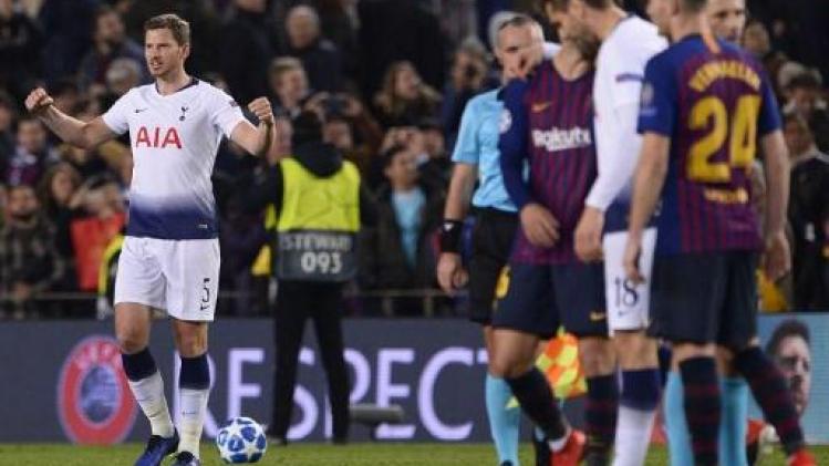Tottenham Hotspur moet dit jaar niet meer op Jan Vertonghen rekenen
