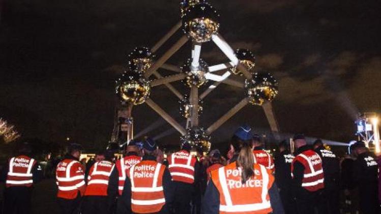 Atomium opnieuw decor voor Brussels vuurwerk op oudejaarsnacht