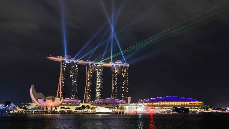 SINGAPORE-ENVIRONMENT-EARTH HOUR-CLIMATE-WARMING-ENERGY
