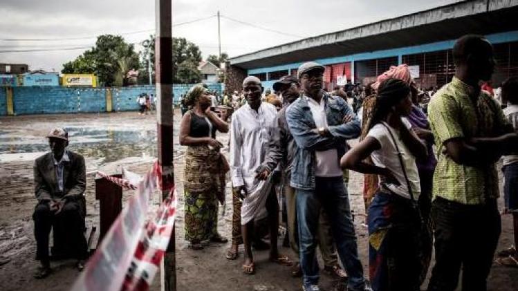 Op verschillende plaatsen in Congo moeizame start van stembusgang