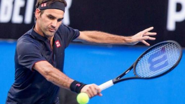 Roger Federer zet Zwitserland op weg naar zege in Hopman Cup