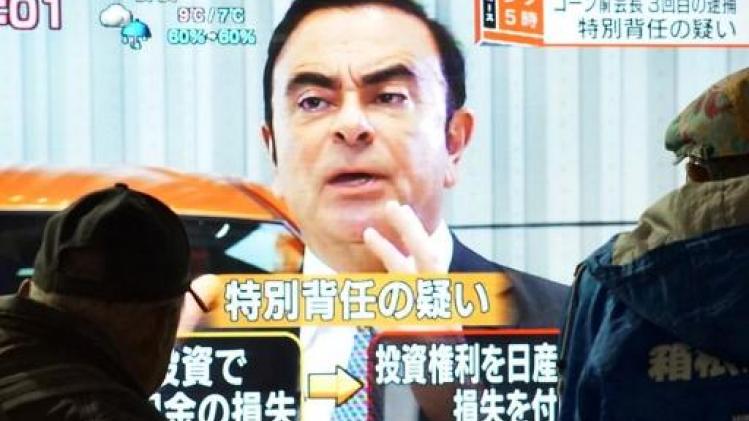 Aanhouding voormalig Nissan-topman Ghosn opnieuw verlengd