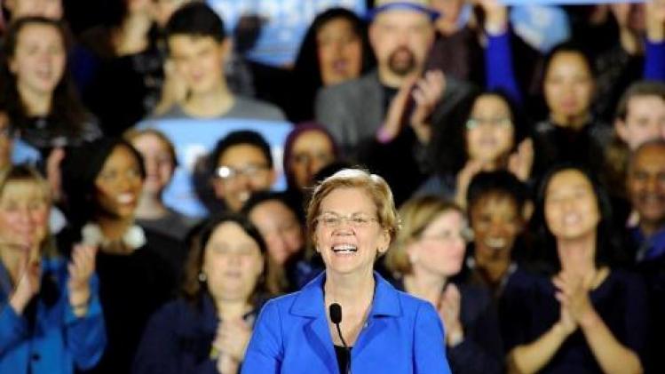 Senator Elizabeth Warren kandidaat bij Democratische voorverkiezingen 2020
