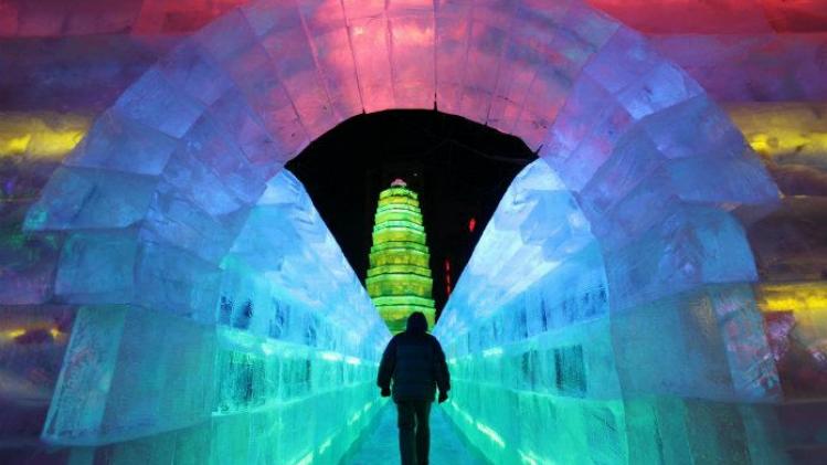 In China vindt je het grootste ijsfestival ter wereld