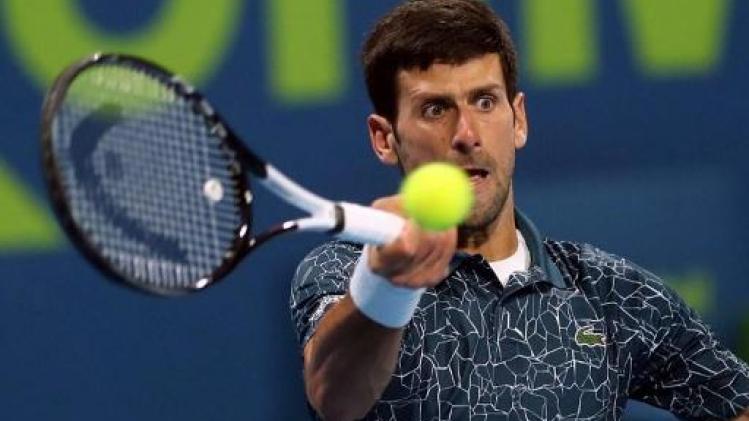 Novak Djokovic struikelt in halve finales