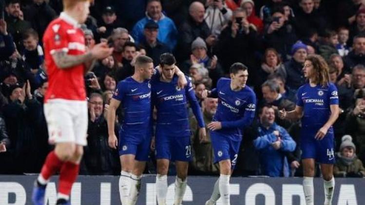 Belgen in het buitenland - Morata loodst Chelsea met twee treffers voorbij Nottingham Forest