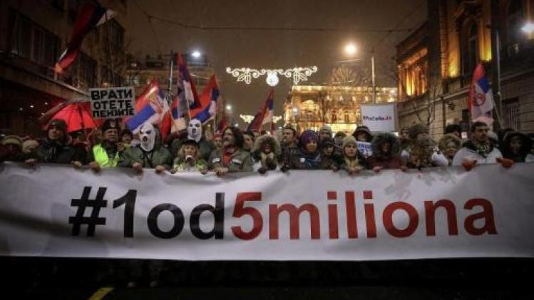 Opnieuw duizenden op straat in Belgrado tegen president