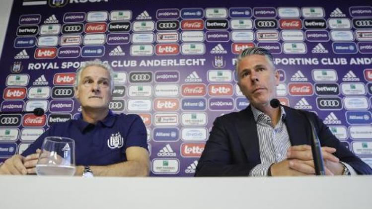 Rutten start bij Anderlecht met excuses: "Sorry dat ik nog geen Frans spreek"