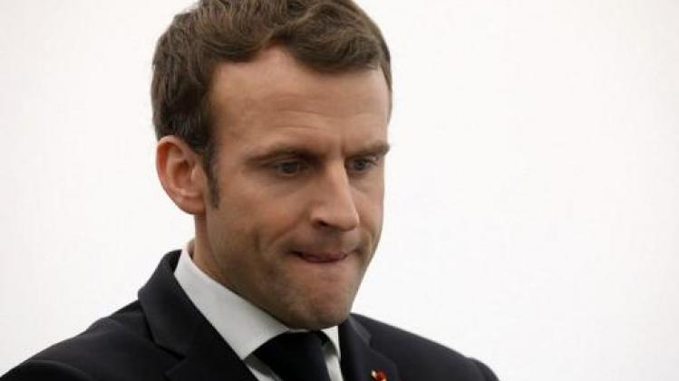 Vertrouwen van Fransen in Macron slinkt