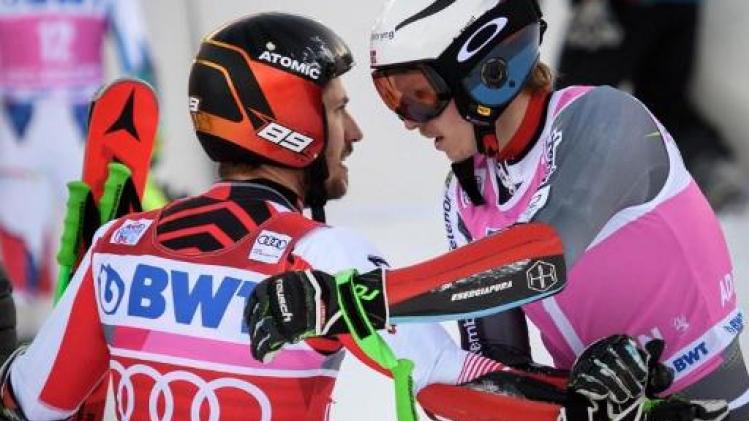 WB alpijnse ski (m) - Marcel Hirscher wint reuzenslalom in Adelboden