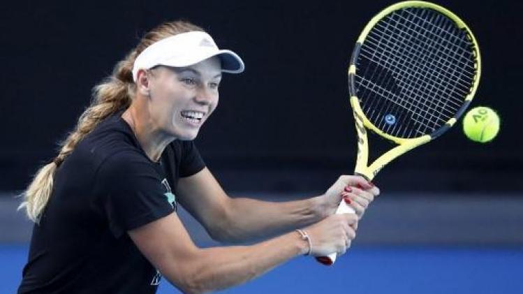 Australian Open - Wozniacki voor eerste duel: "Van Uytvanck is een delicate tegenstander"