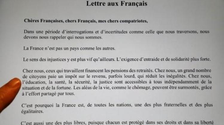 Sociale onrust Frankrijk - Nationaal debat wordt "noch verkiezing