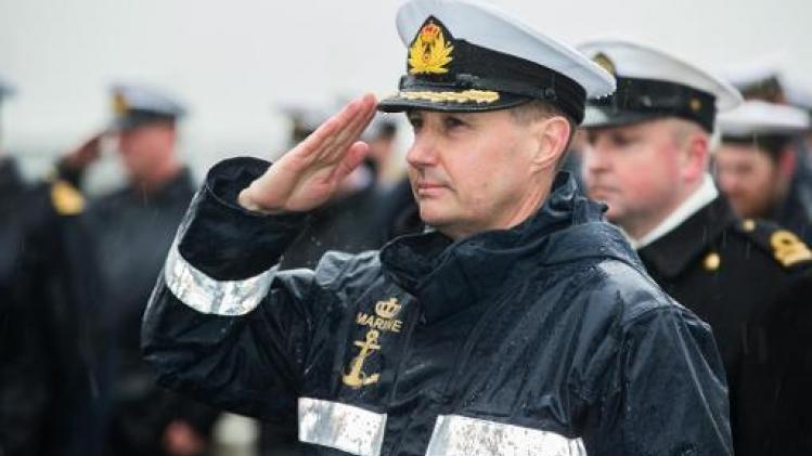 Belg Peter Ramboer geeft bevel over NAVO-vloot door aan een Deen