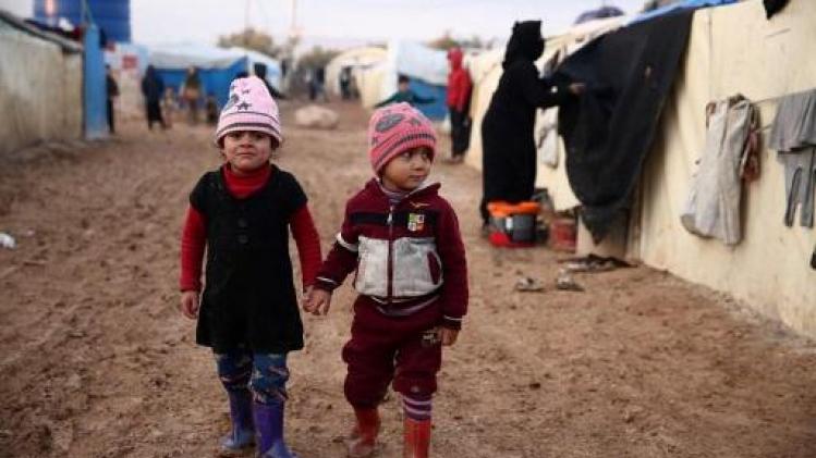 Steeds meer kinderen in Syrië in gevaar door vrieskou
