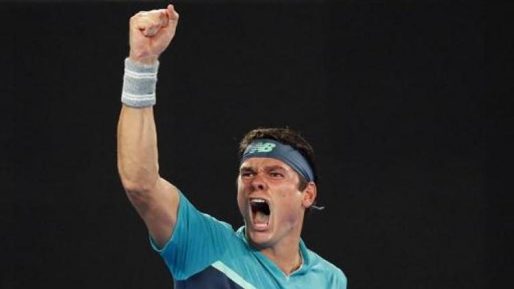 Australian Open - Raonic klopt Wawrinka uit het toernooi na spannende viersetter