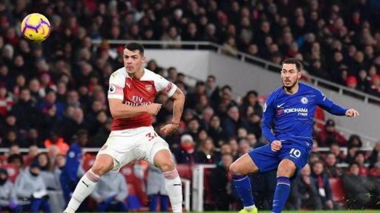 Belgen in het buitenland - Hazard gaat met Chelsea onderuit bij Arsenal