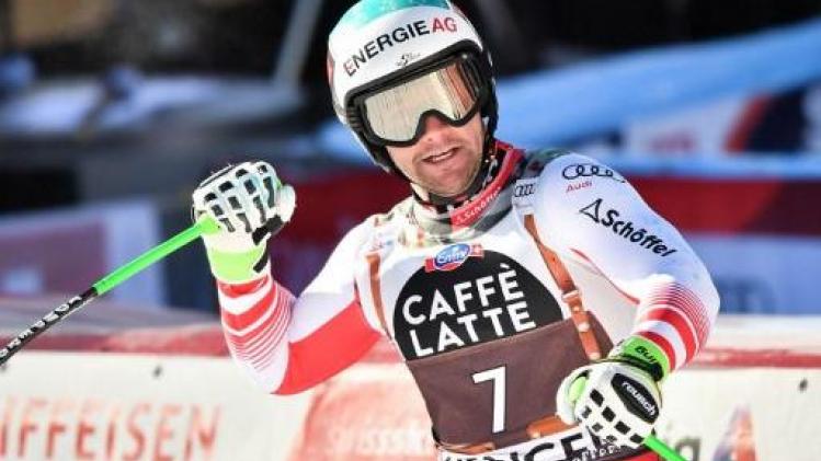 WB alpijnse ski: Kriechmayr wint prestigieuze afdaling in Wengen