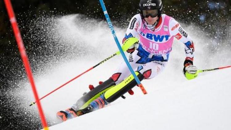 WB alpijnse ski: Clément Noël (21) slalomt in Wengen naar eerste zege