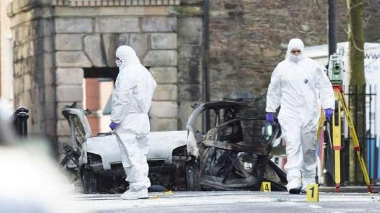 Twee mannen opgepakt voor ontploffing bomauto in Noord-Ierland