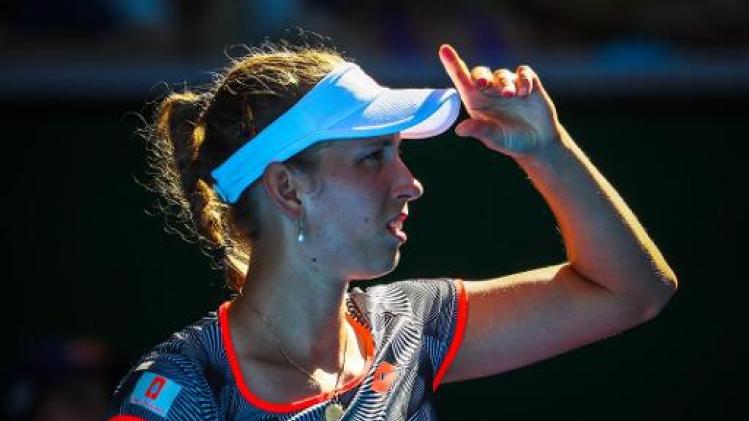 Elise Mertens verliest achtste finale in dubbelspel op Australian Open