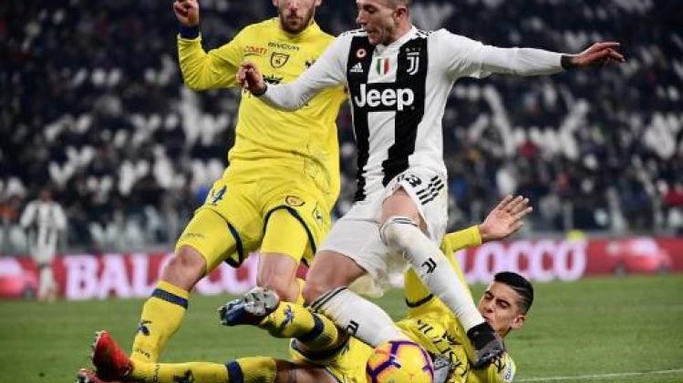 Belgen in het buitenland - Sofian Kiyine kan met Chievo niets rapen op bezoek bij Juventus